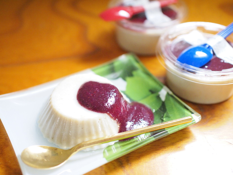 「貧血克服！れんこん豆乳プリン」第1回　アスリートフードレシピコンテスト「テーマ補食」 応募作品