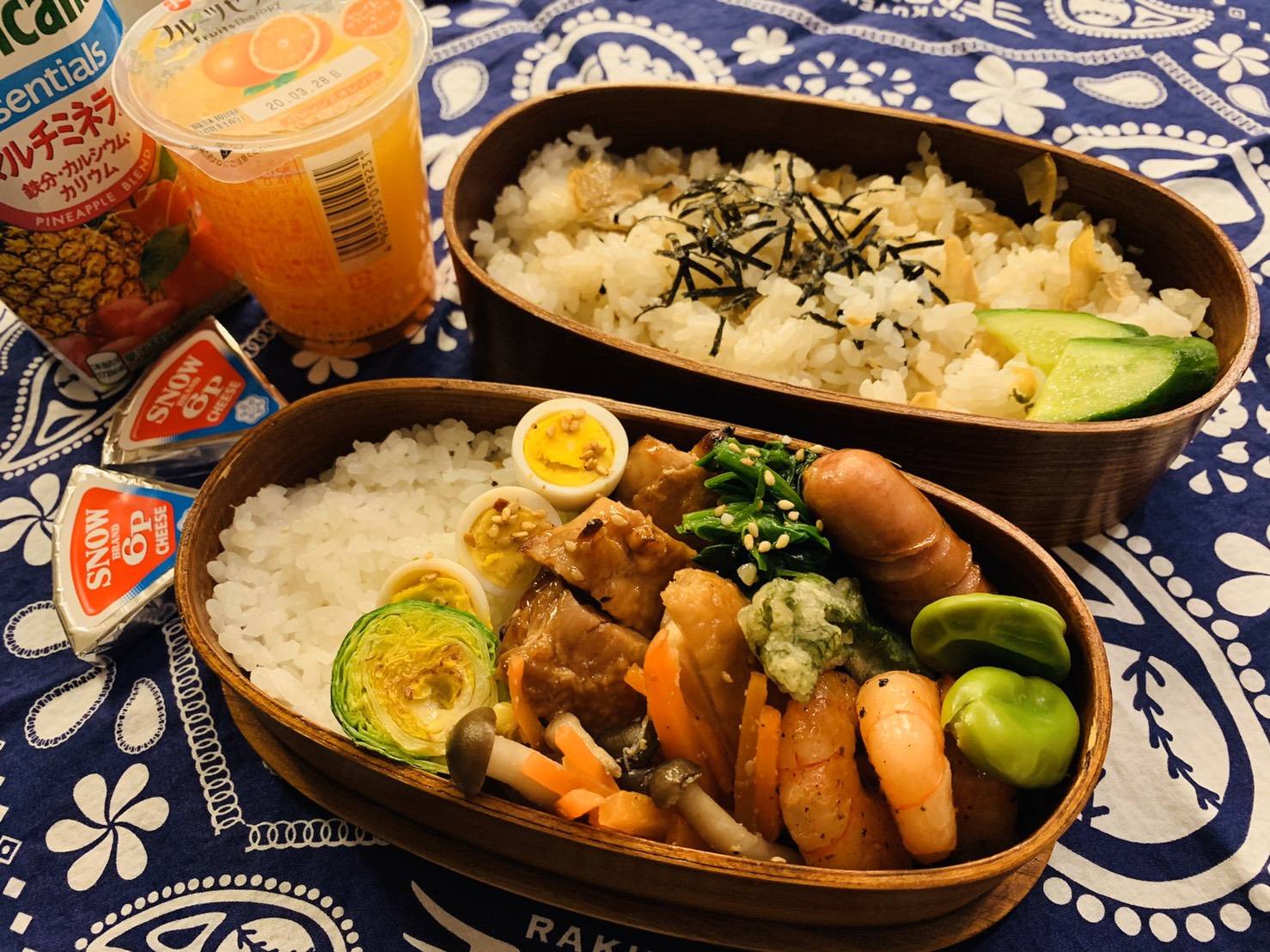 はじまりの春⭐️旬食材で春を感じながらパワーアップ」【連載企画】今江サチコさんの今月のアスリート弁当